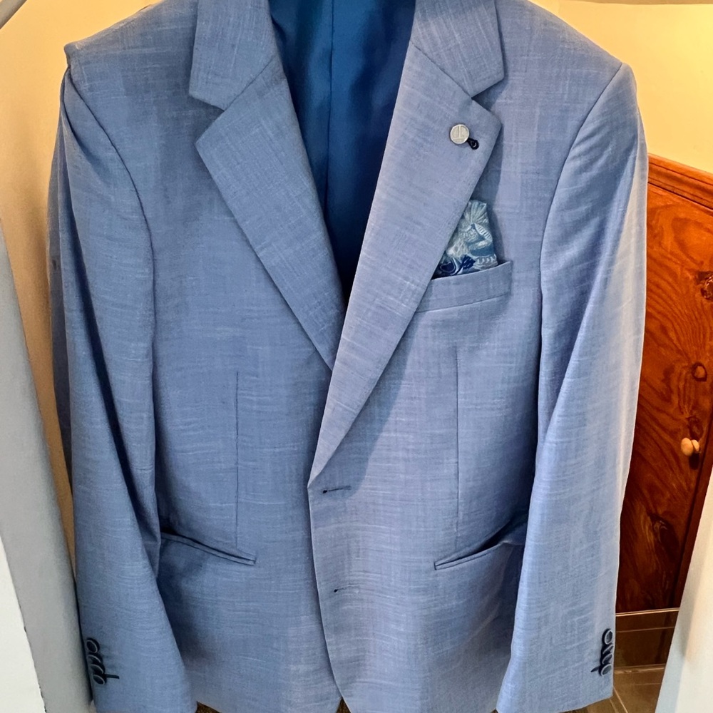 Men's Light Blue Blazer